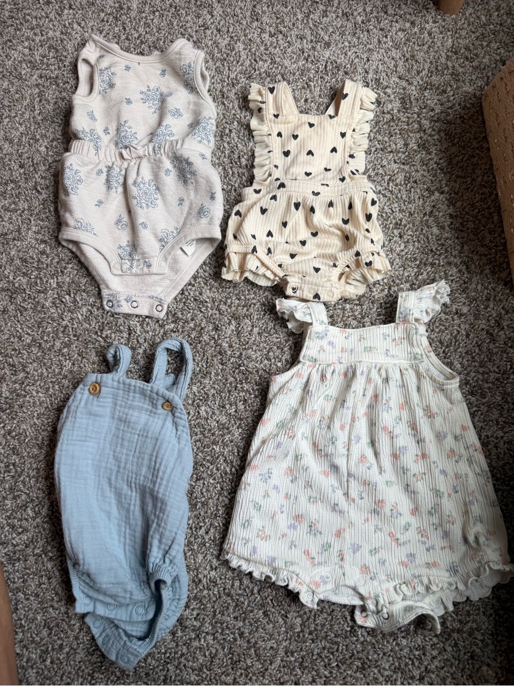 Baby Girl Rompers